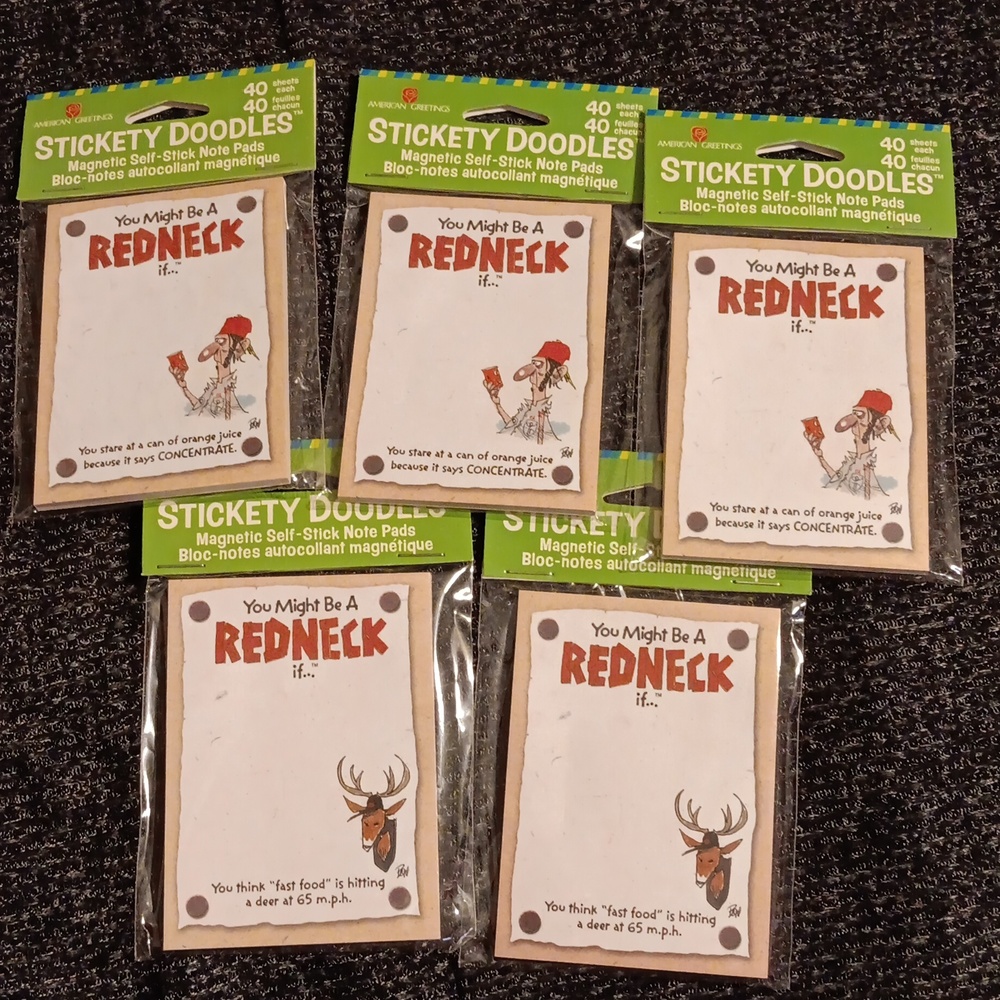 NWT 2005 , You might be a Redneck, Posted Notes